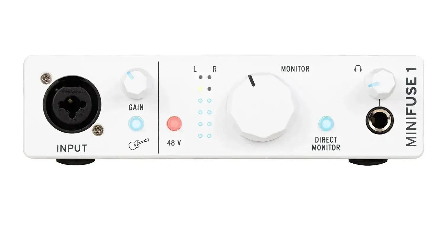 Interface De Áudio Arturia Minifuse 1 White High End 1x2