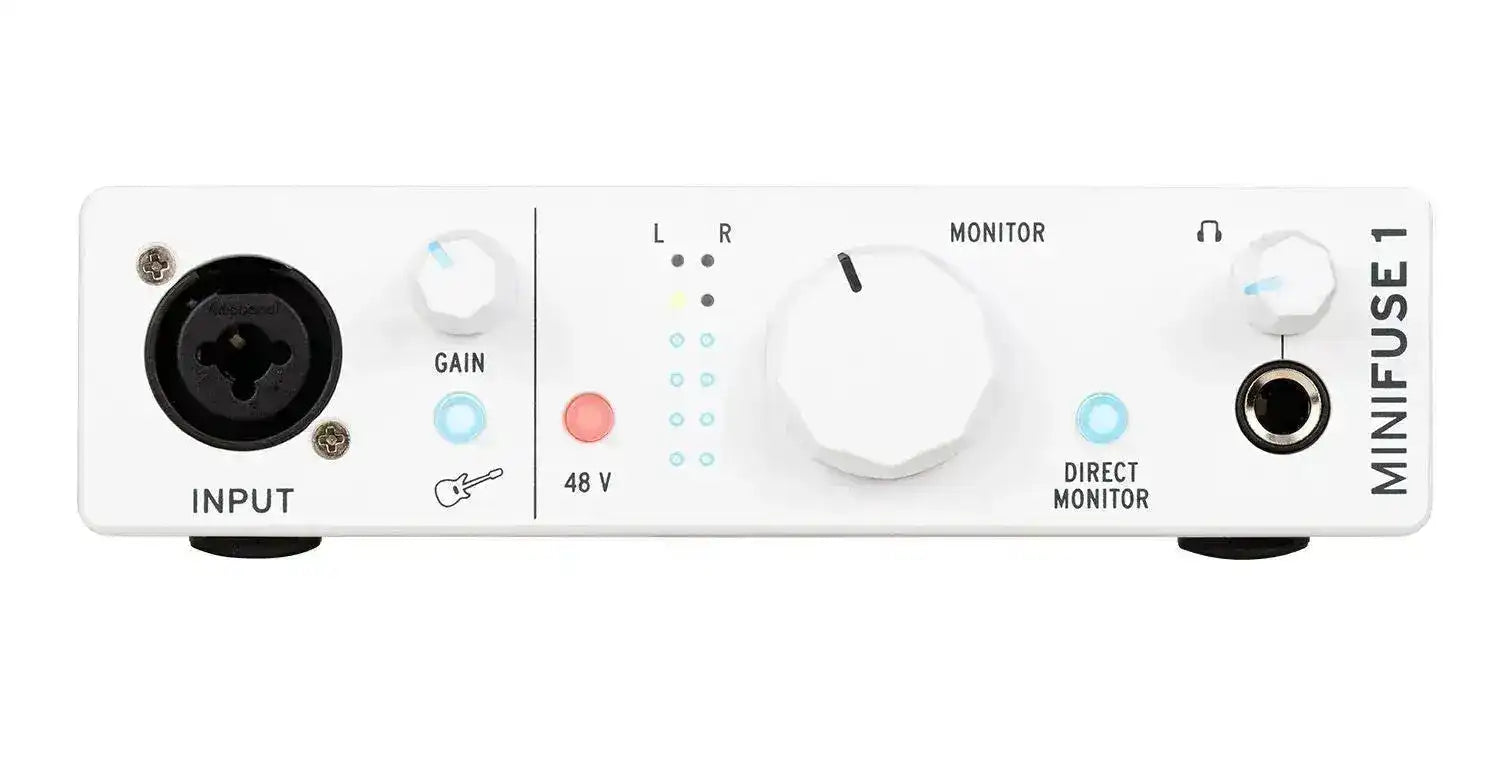 Interface De Áudio Arturia Minifuse 1 White High End 1x2