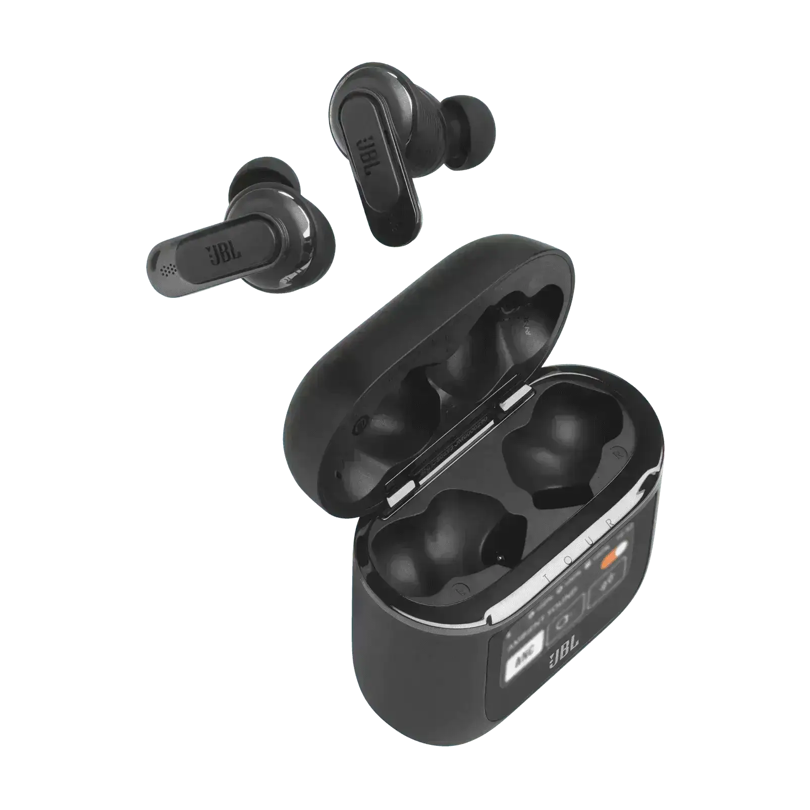 Fone de ouvido Sem Fio JBL Tour Pro 2, Bluetooth, Cancelamento de Ruído, Preto - Shop Mundo Digital