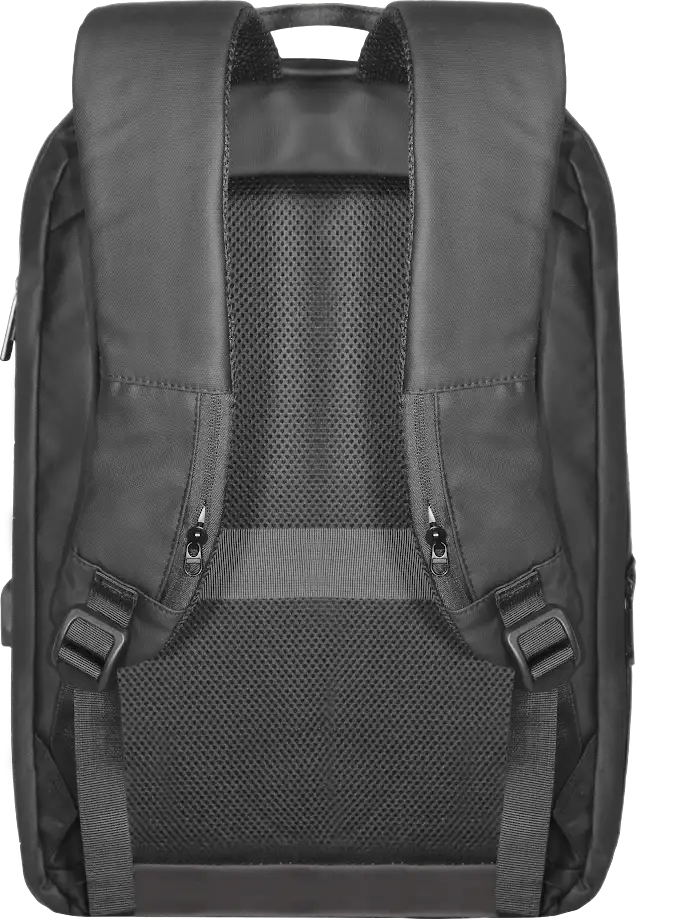 Mochila Capa Dura Kepper Roma 29, Impermeável, USB, Antifurto 42L - Preto