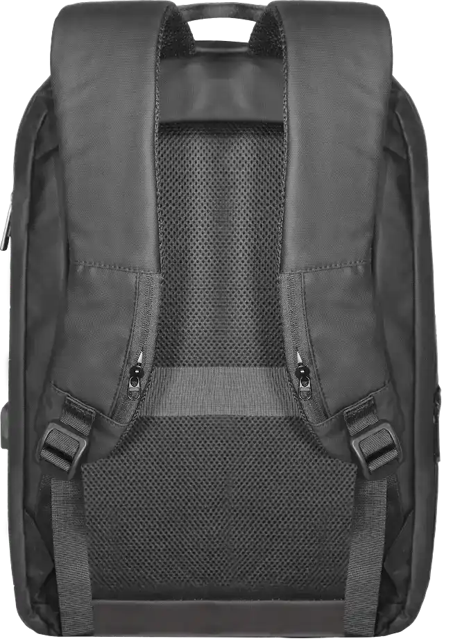 Mochila Capa Dura Kepper Roma 29, Impermeável, USB, Antifurto 42L - Preto
