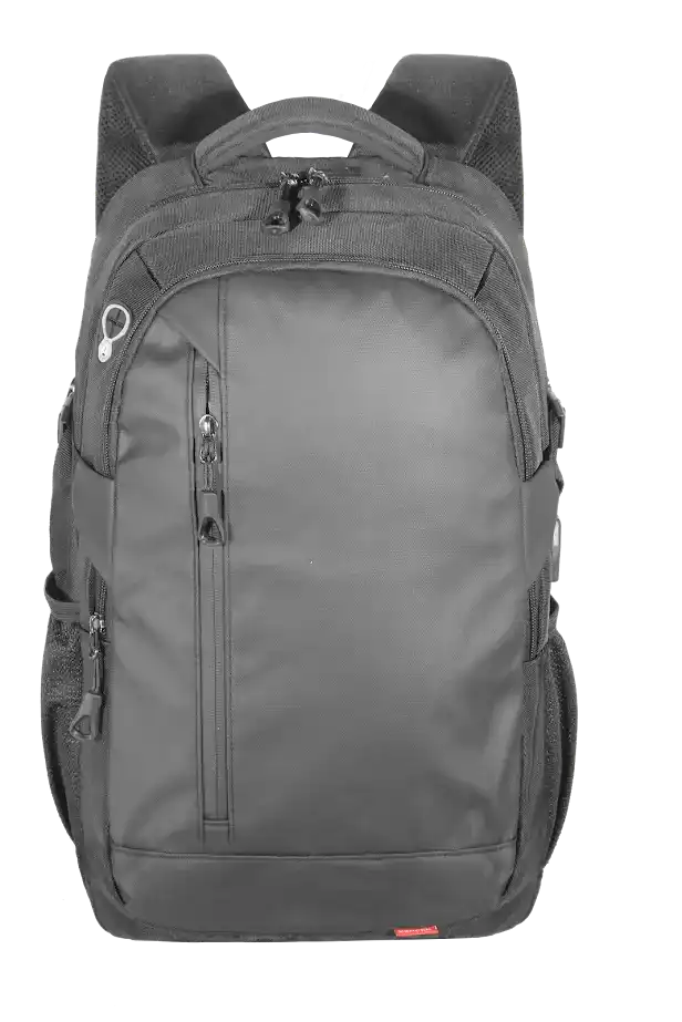 Mochila Impermeável Kepper Veneza 27, USB, Reforçada, 38L - Preto
