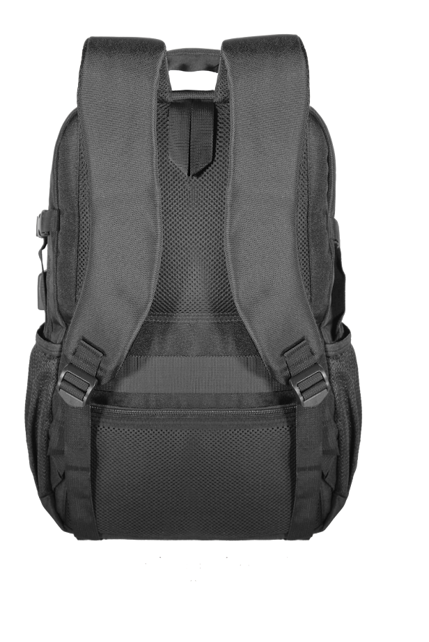 Mochila Impermeável Kepper Veneza 27, USB, Reforçada, 38L - Preto