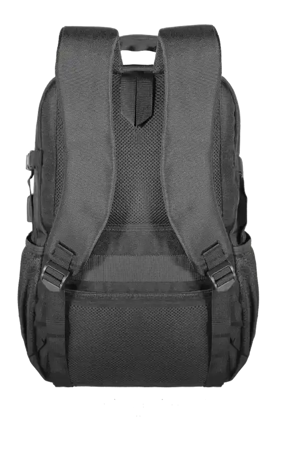 Mochila Impermeável Kepper Veneza 27, USB, Reforçada, 38L - Preto