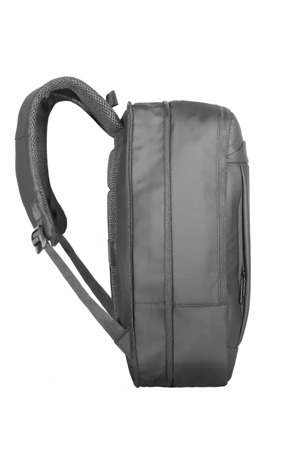 Mochila Impermeável Kepper Veneza 26, USB, Expansível, 38L - Preto