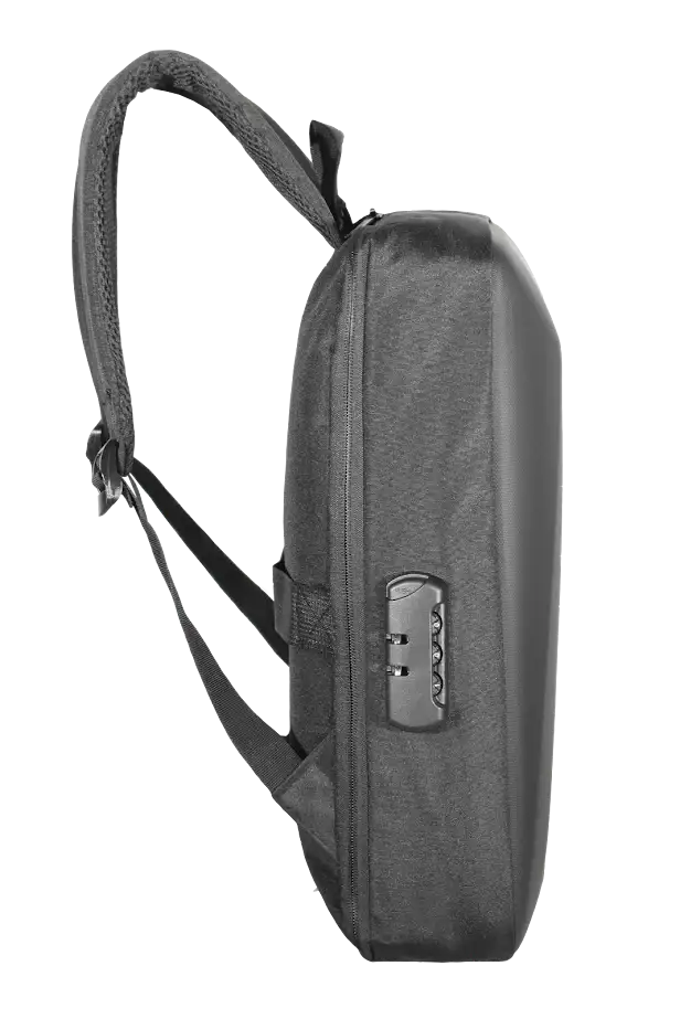 Mochila Capa Dura Kepper Roma 20, Impermeável, USB, Antifurto, 32L - Preto