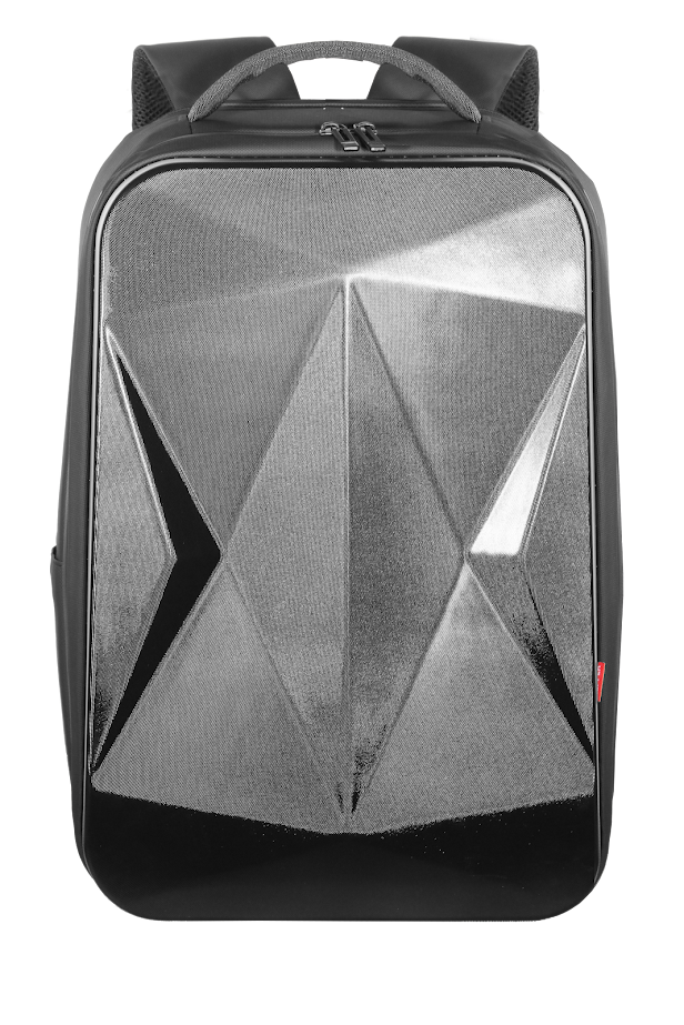 Mochila Capa Dura Kepper Roma 29, Impermeável, USB, Antifurto 42L - Preto