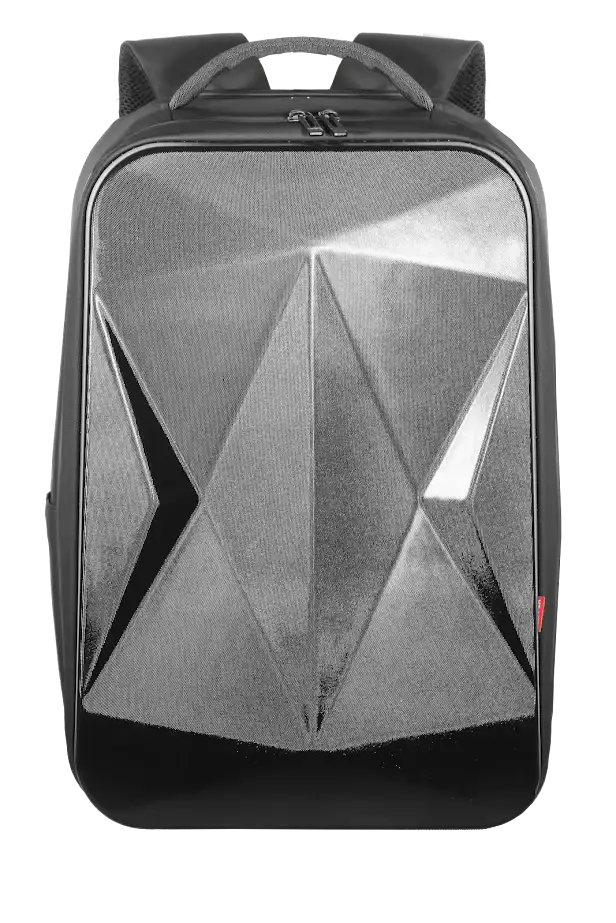 Mochila Capa Dura Kepper Roma 29, Impermeável, USB, Antifurto 42L - Preto