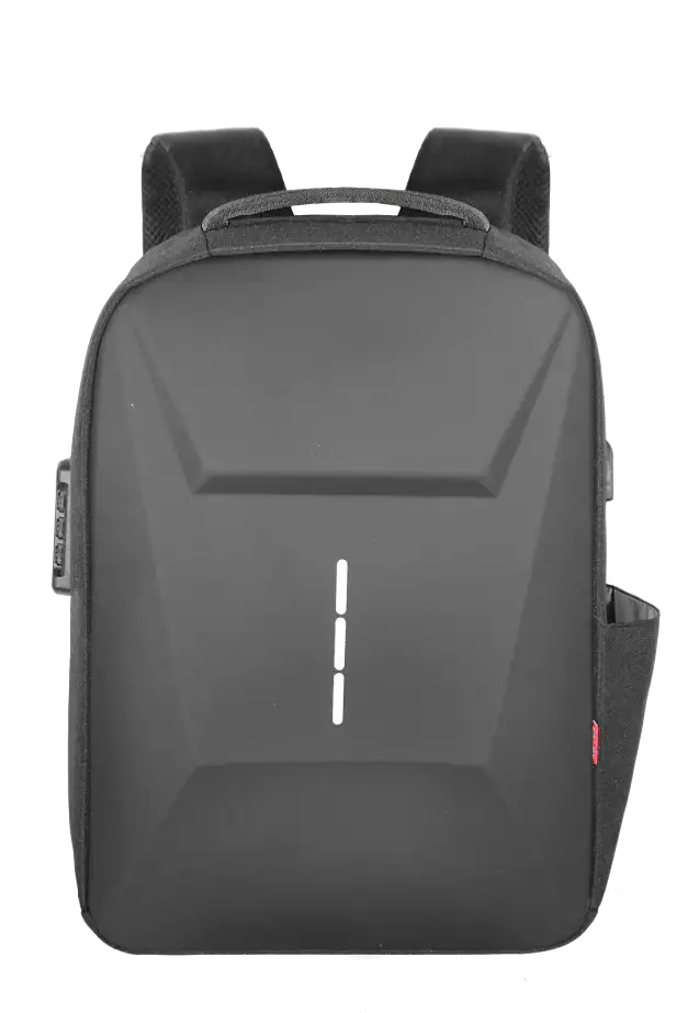 Mochila Capa Dura Kepper Roma 22, Impermeável, USB, Antifurto, 34L - Preto
