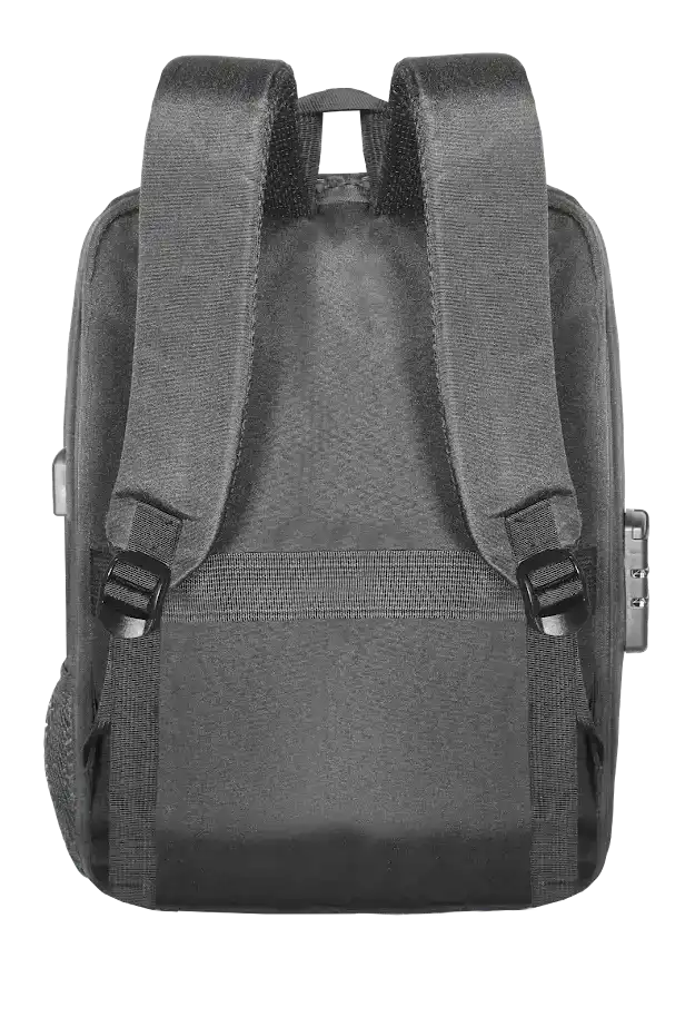 Mochila Capa Dura Kepper Roma 20, Impermeável, USB, Antifurto, 32L - Preto