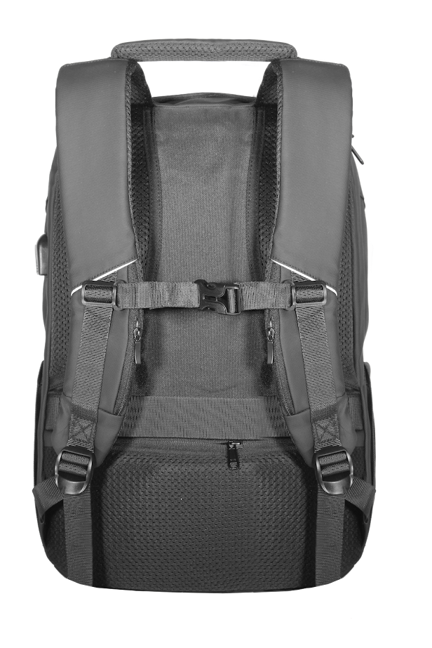 Mochila Impermeável Kepper Veneza 28, USB, Premium, 40L - Preto