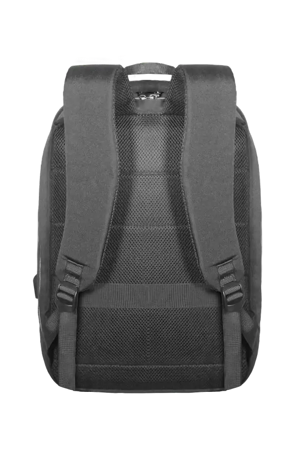 Mochila Capa Dura Kepper Roma 26, Impermeável, USB, Antifurto, 38L - Preto
