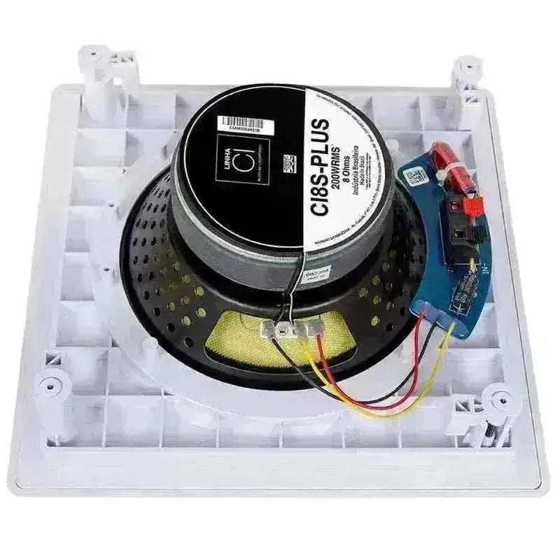 Arandela JBL CI8S Plus Caixa Acústica de Embutir Quadrada Com Cone de Kevlar 8'' - Shop Mundo Digital