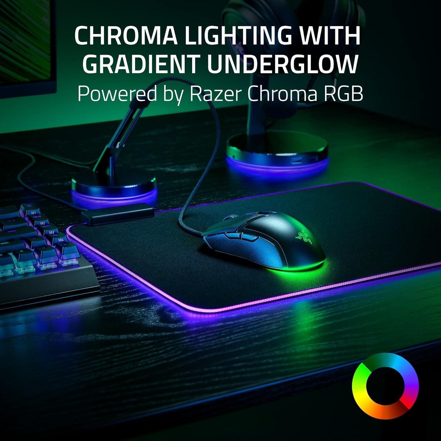 Mouse Gamer Razer Cobra Chroma RGB, 8500 DPI - Preto Com Fio