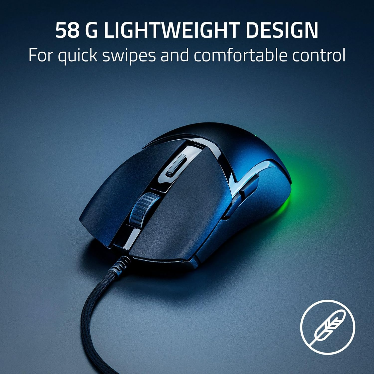 Mouse Gamer Razer Cobra Chroma RGB, 8500 DPI - Preto Com Fio