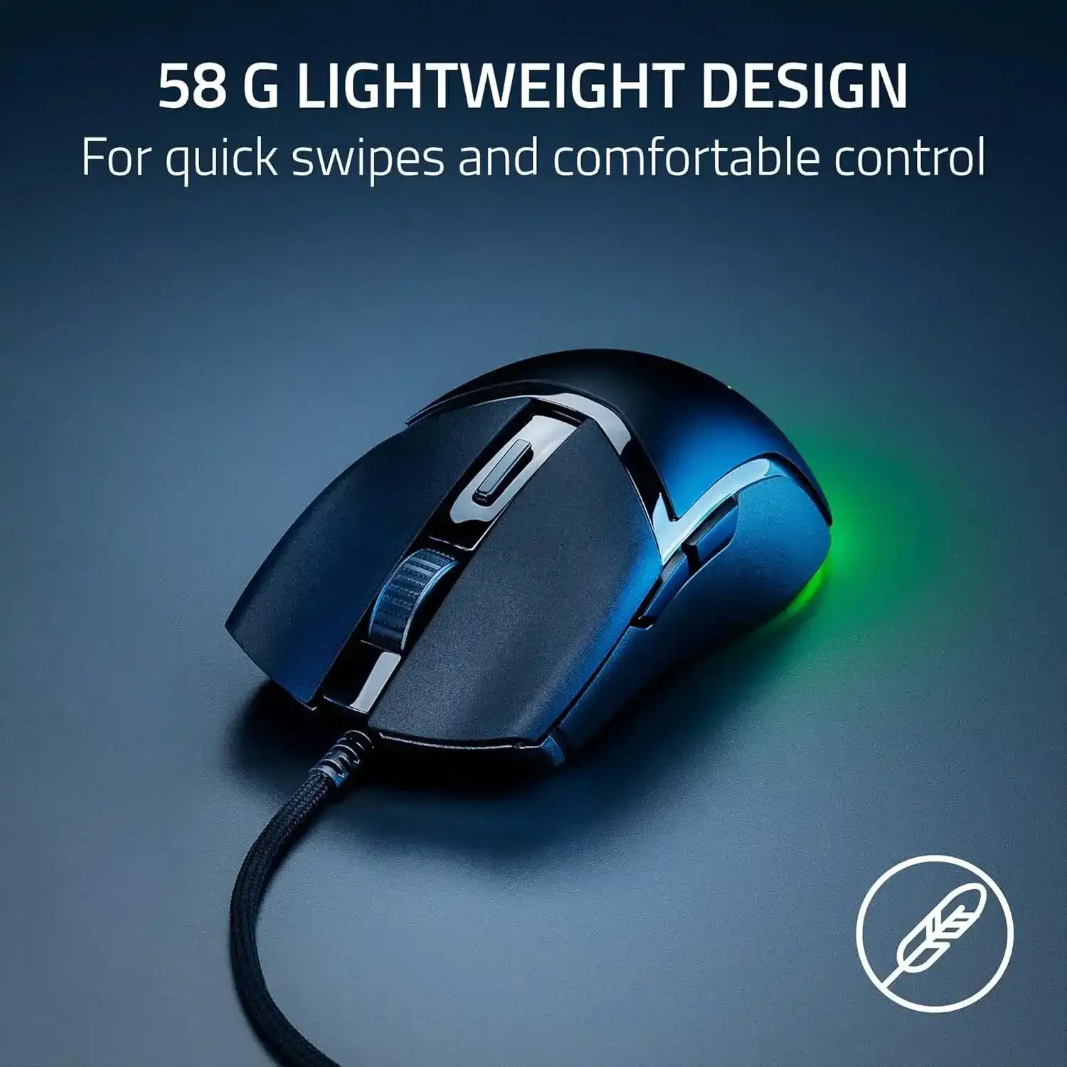 Mouse Gamer Razer Cobra Chroma RGB, 8500 DPI - Preto Com Fio
