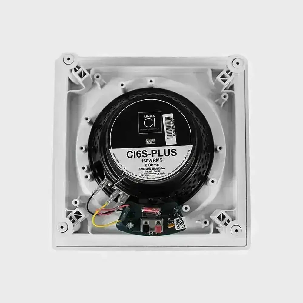 Arandela JBL CI6S Plus Quadrada 60W RMS - Shop Mundo Digital