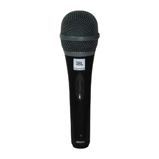 Microfone De Mão JBL CSHM10 Dinâmico Supercardióide
