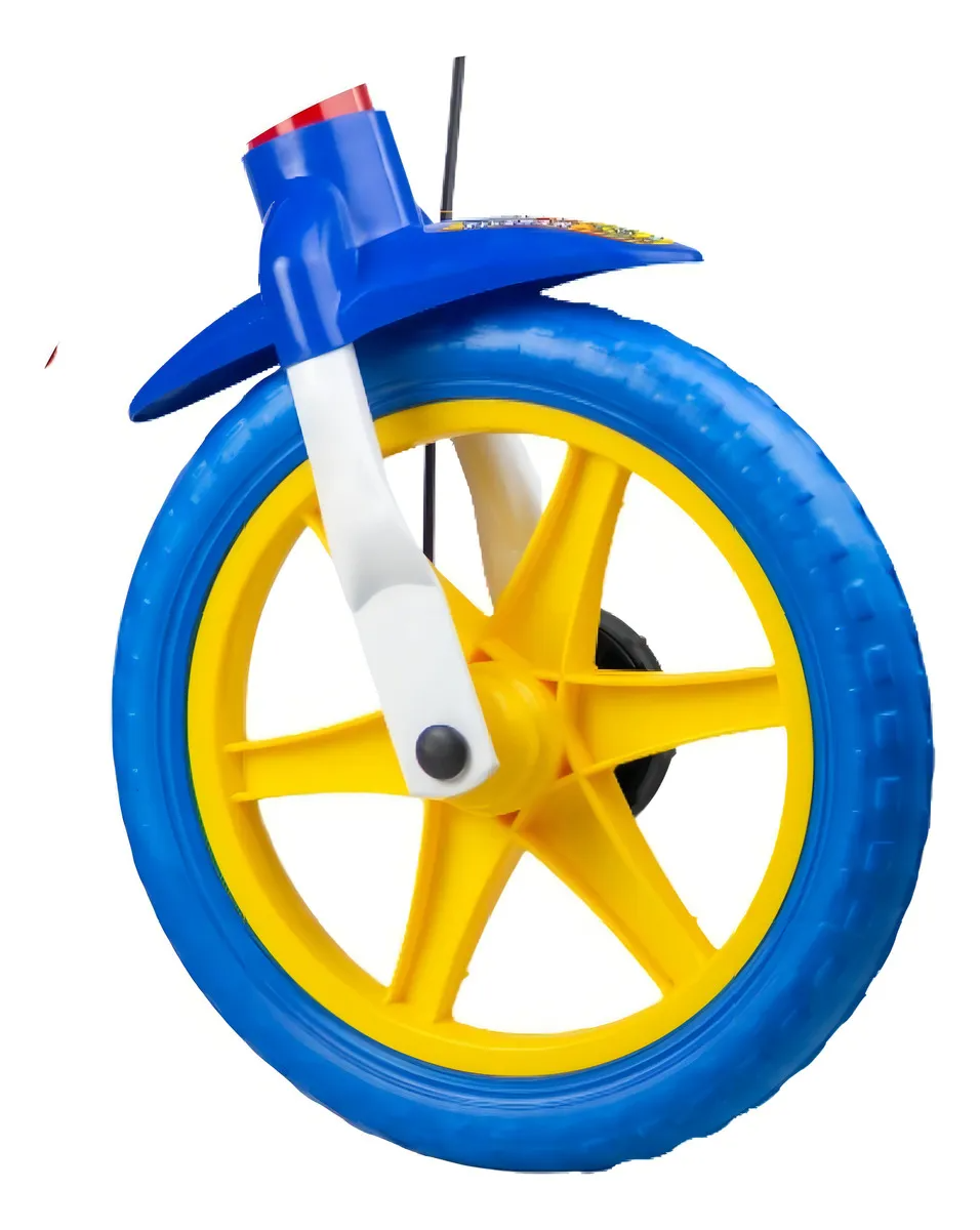 Bicicleta Infantil Aro 12 Fireman Nathor Cor Vermelho
