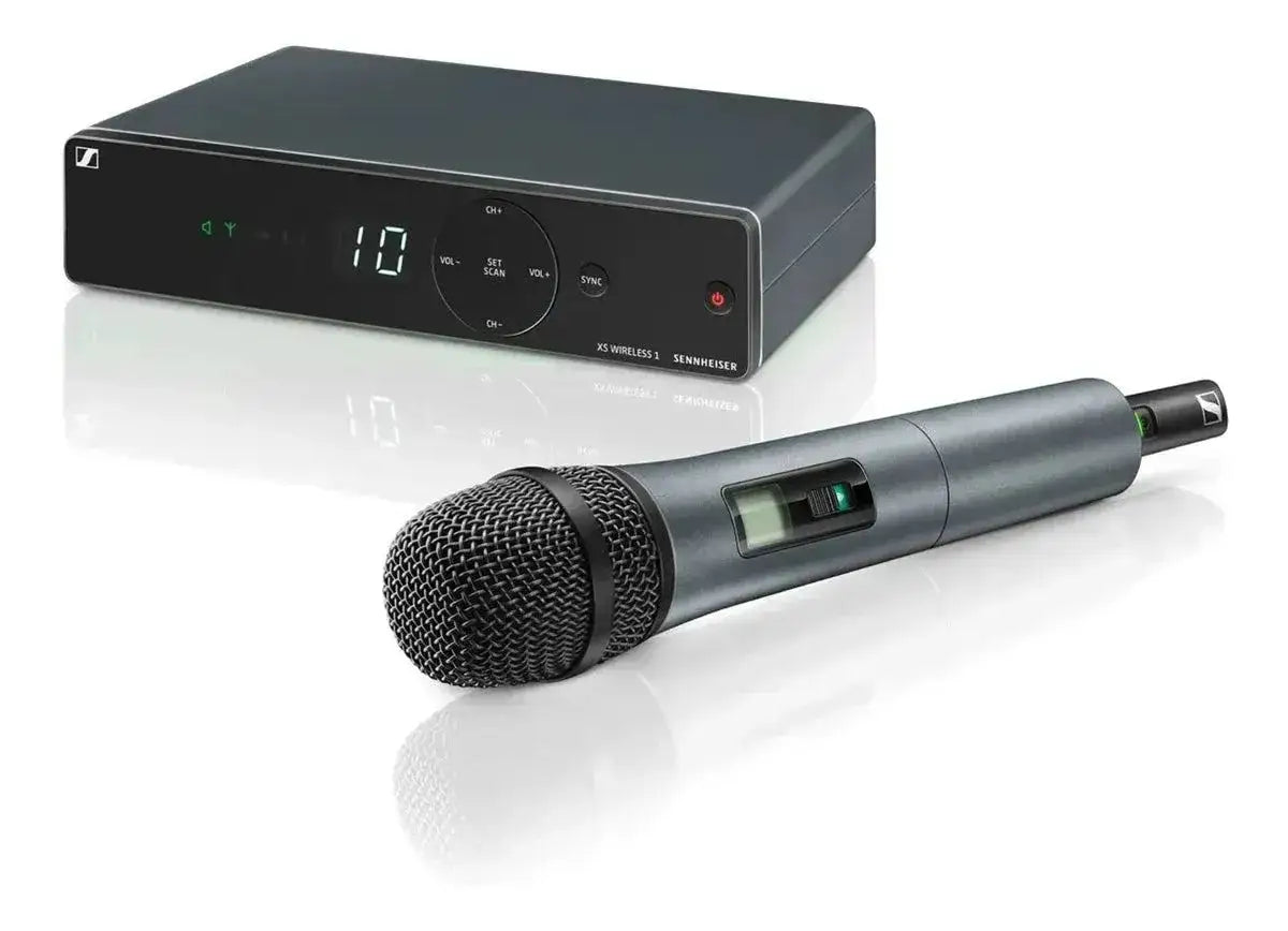Microfone Sennheiser XSW 1-825-A Dinâmico Cardioide Cor Preto