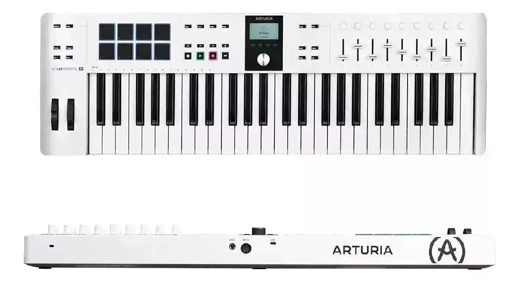 Teclado MIDI Arturia Keylab Essential 49 MK3 Branco