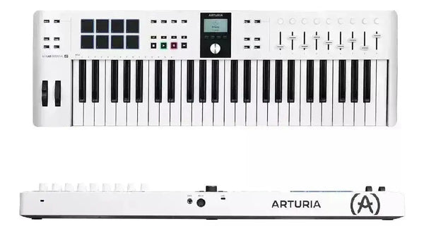 Teclado MIDI Arturia Keylab Essential 49 MK3 Branco