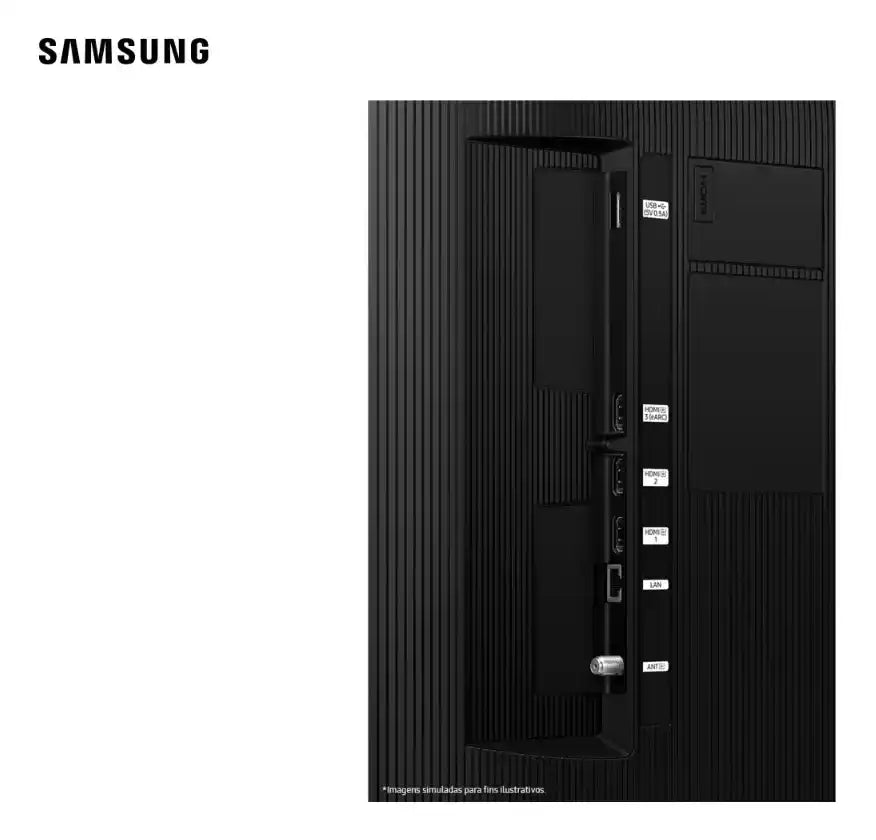 Smart TV Samsung U8100F Crystal Uhd 4k 2025 43" Preto