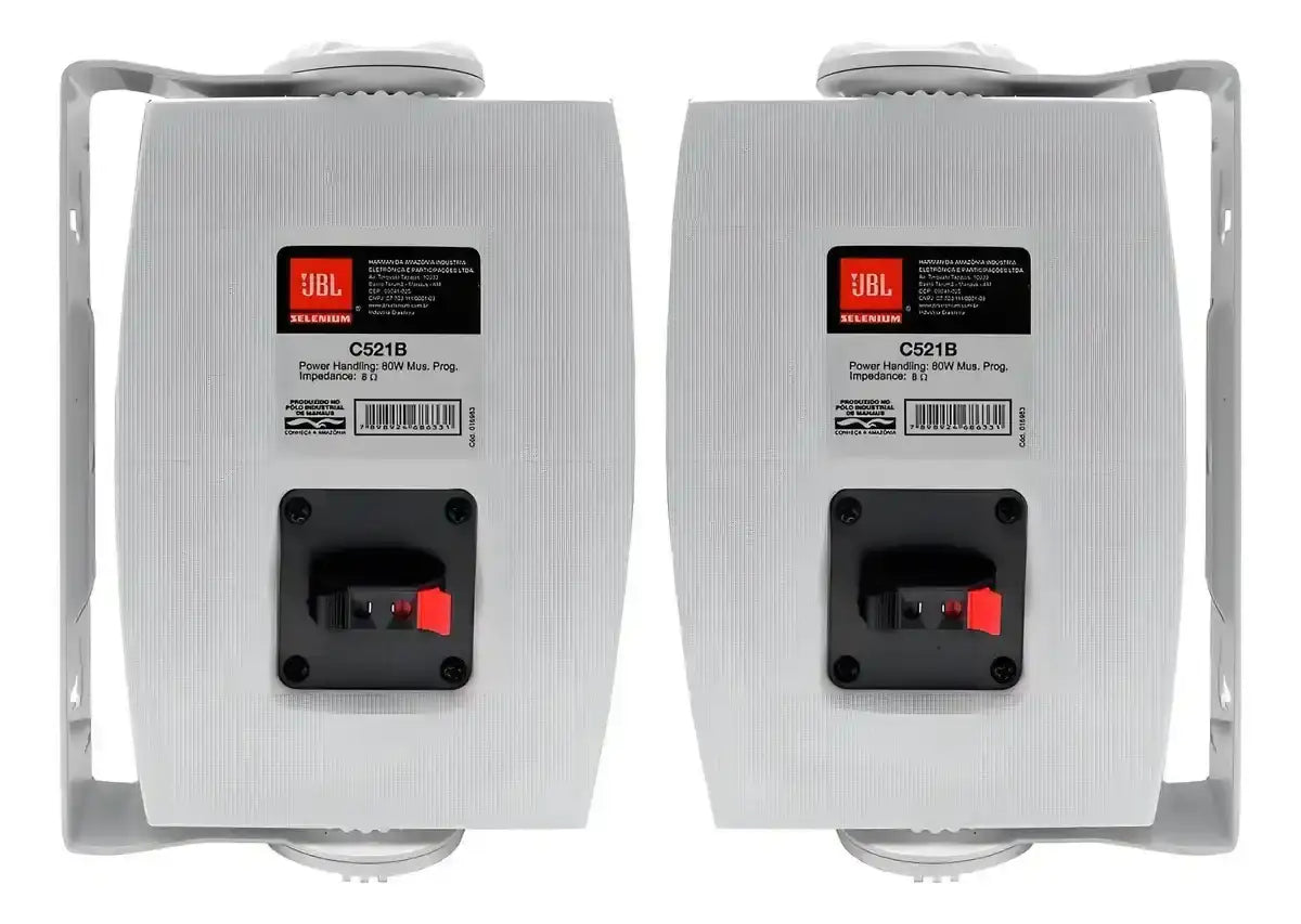 Alto-falante JBL Caixa Ambiente Selenium Ambientare C521b white