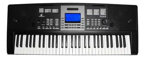 Teclado Sintetizador Pegasus P222 61 Teclas Ritmos Brasileiros