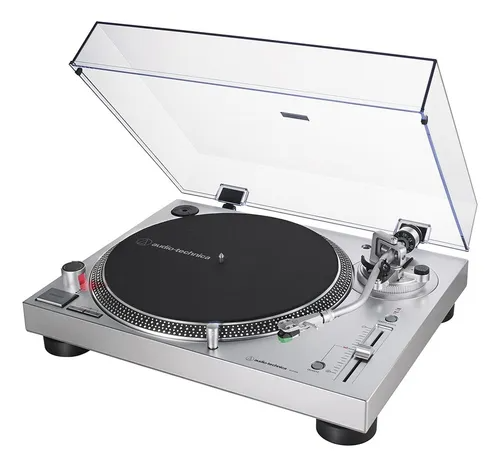 Toca Discos Audio-Technica Acionamento Direto Analógico e Digital AT-LP120XUSB