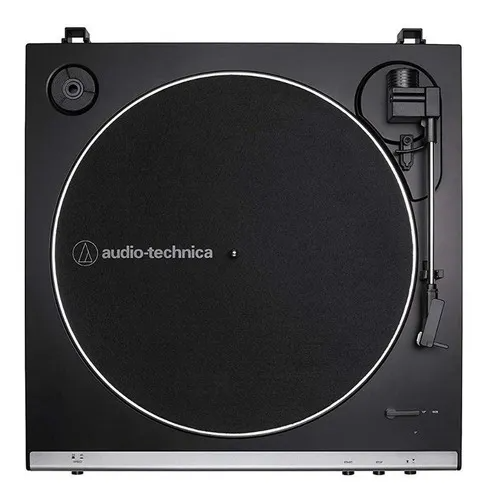 Toca Discos Vinil Audio-Technica AT-LP60X GM Automático Cor Cinza