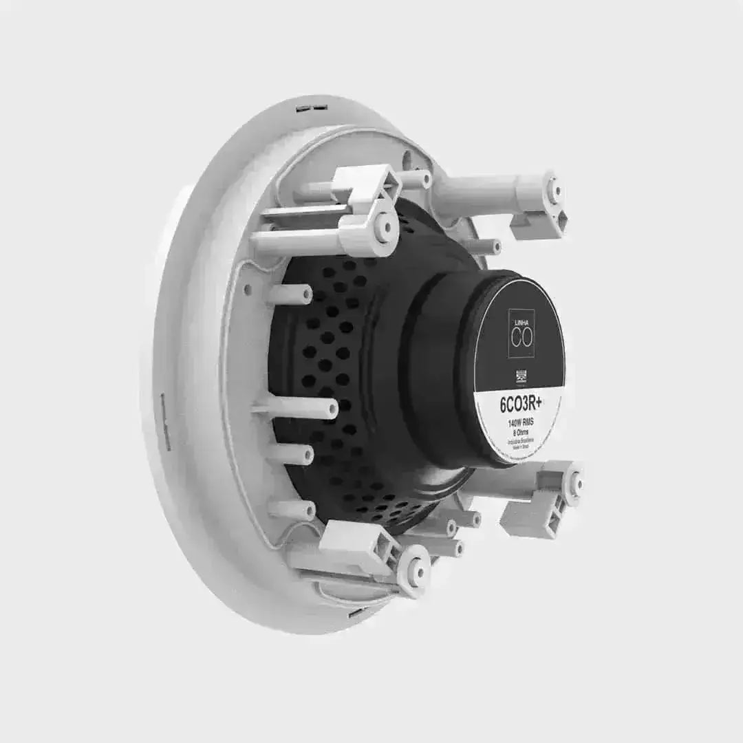 Arandela JBL Redonda 6" 8R 6CO3R+ PAR Branca - Shop Mundo Digital