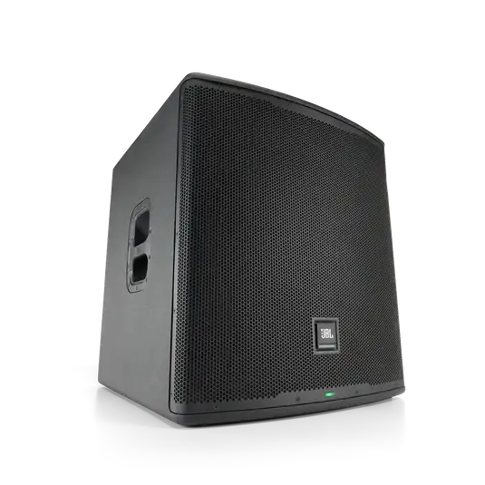 Caixa Ativa Profissional JBL Eon 718S 750W RMS Bivolt Bluetooth Cor Preto