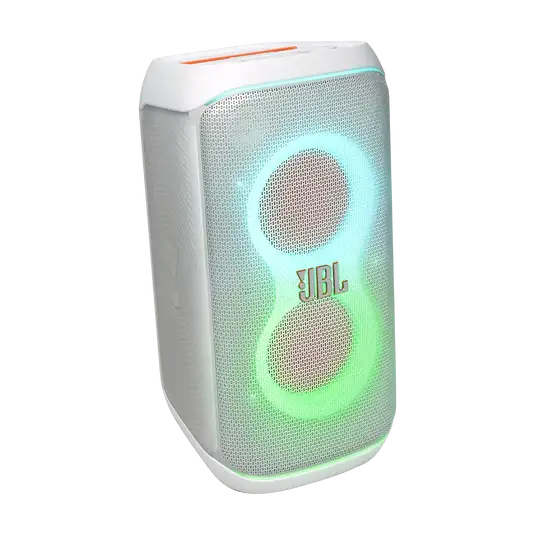 Caixa de Som JBL PartyBox Club 120, 160W RMS, Bluetooth, Show de Luzes - Branco