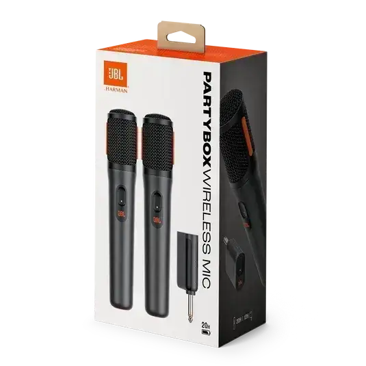 Microfone JBL PartyBox Wireless Mic - 2.4GHz Compativel as Partybox