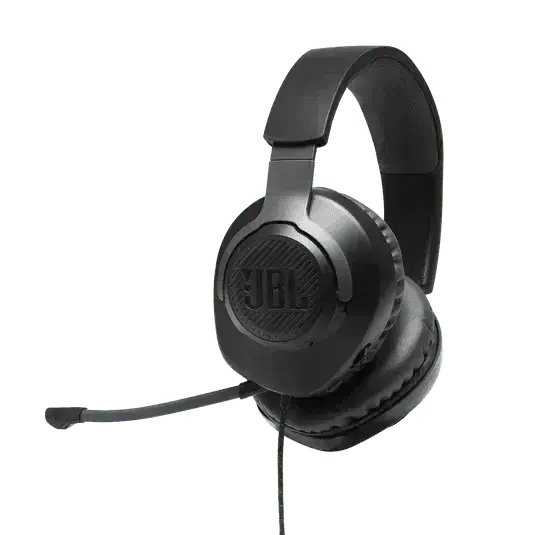 Headset Gamer JBL Quantum 100, Drivers 40mm, Preto - Shop Mundo Digital