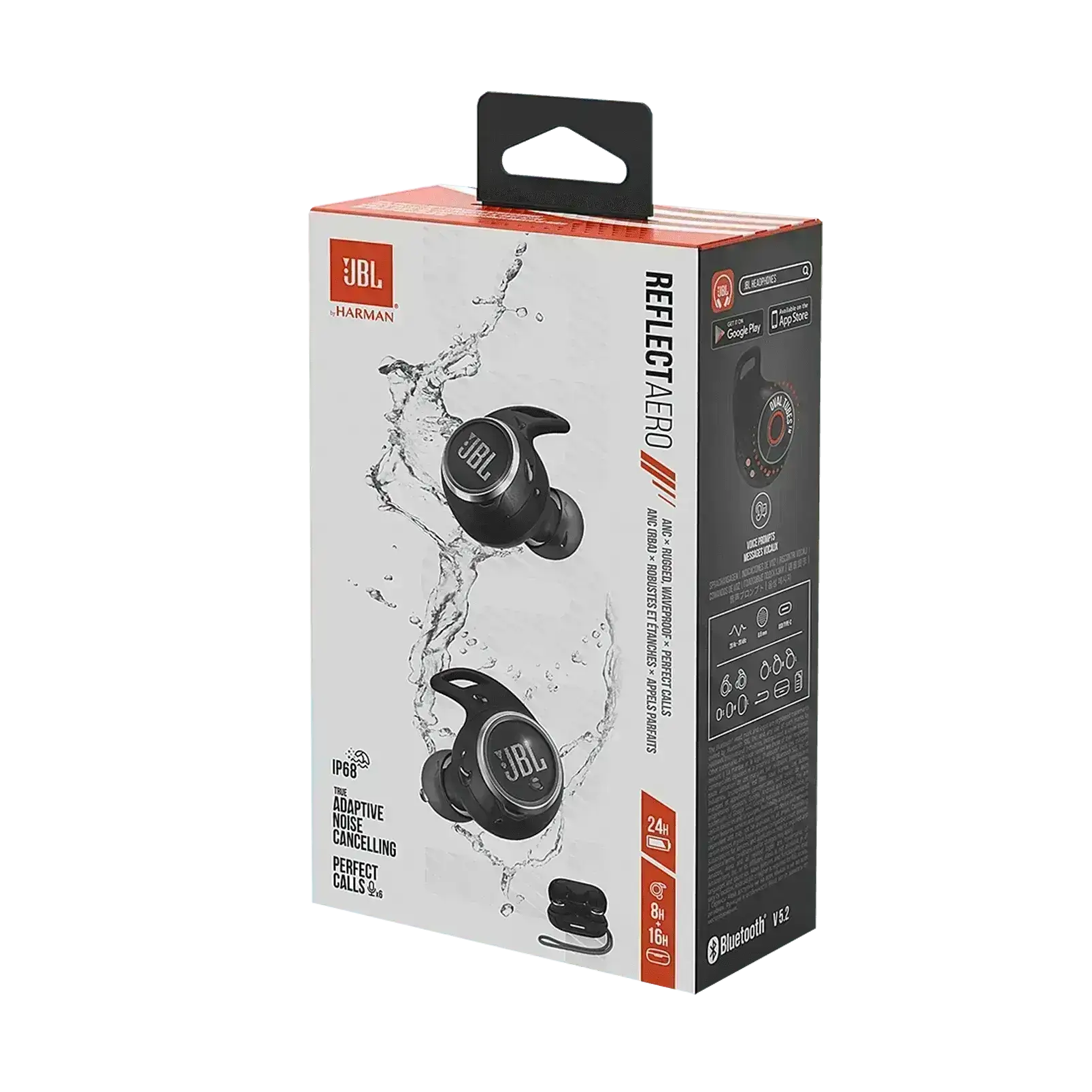 JBL Fone de Ouvido Reflect Aero TWS, Bluetooth, Com Cancelamento de Ruído, À Prova D'água - Shop Mundo Digital