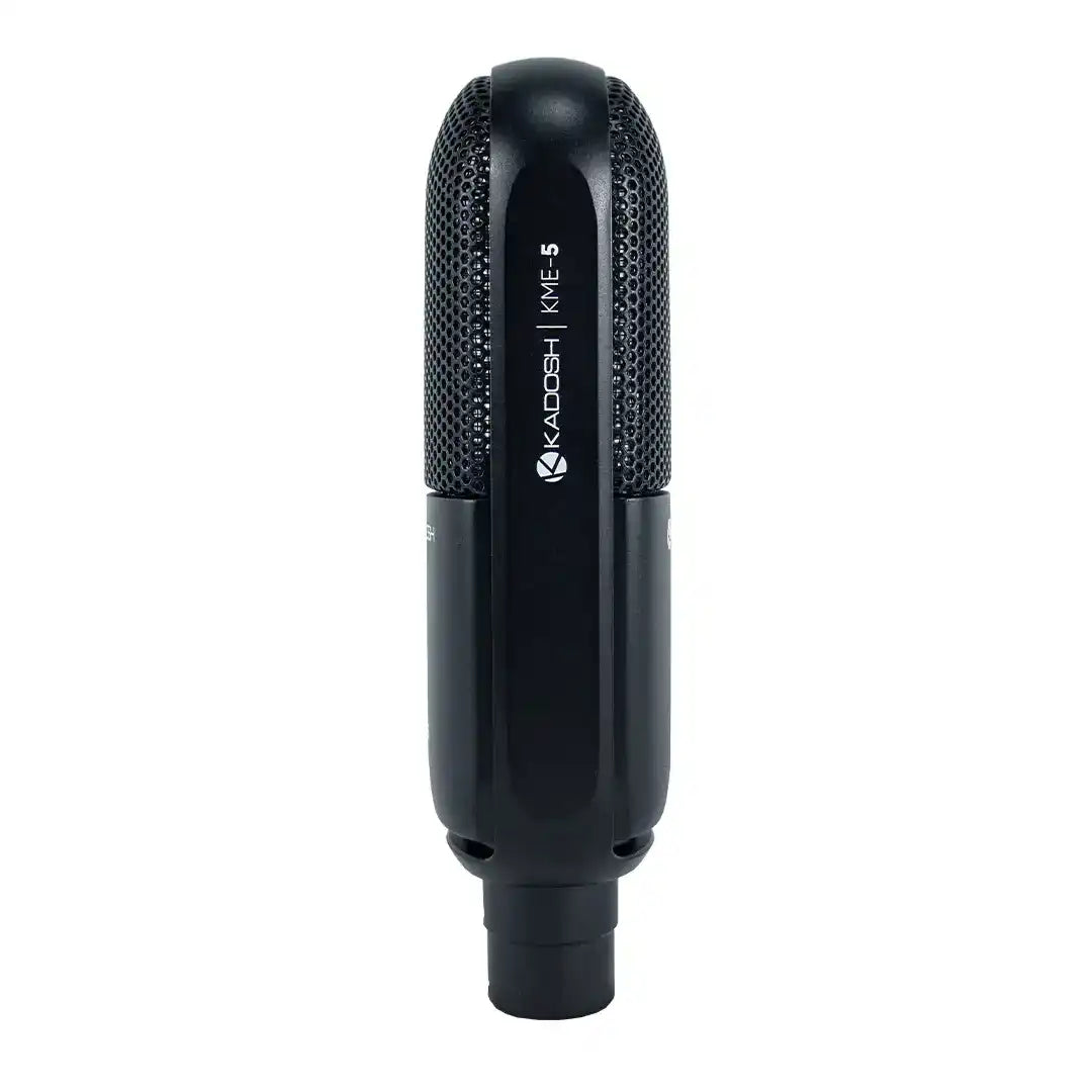 Microfone Condensador Kadosh KME5 Para Estúdio e Podcast Preto