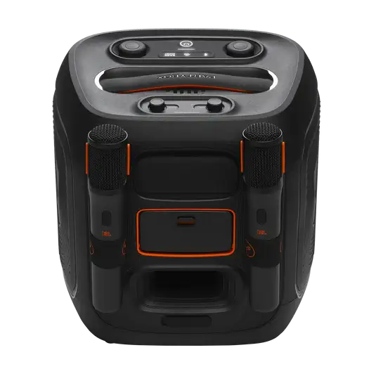 Caixa De Som JBL Partybox Encore 2 Com Microfone JBL Preto Original Lançamento