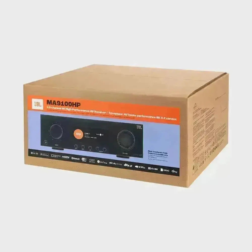 Jbl MA9100HP Receiver 9.2 Canais Classe D 240W Dolby Atmos DTS - Shop Mundo Digital