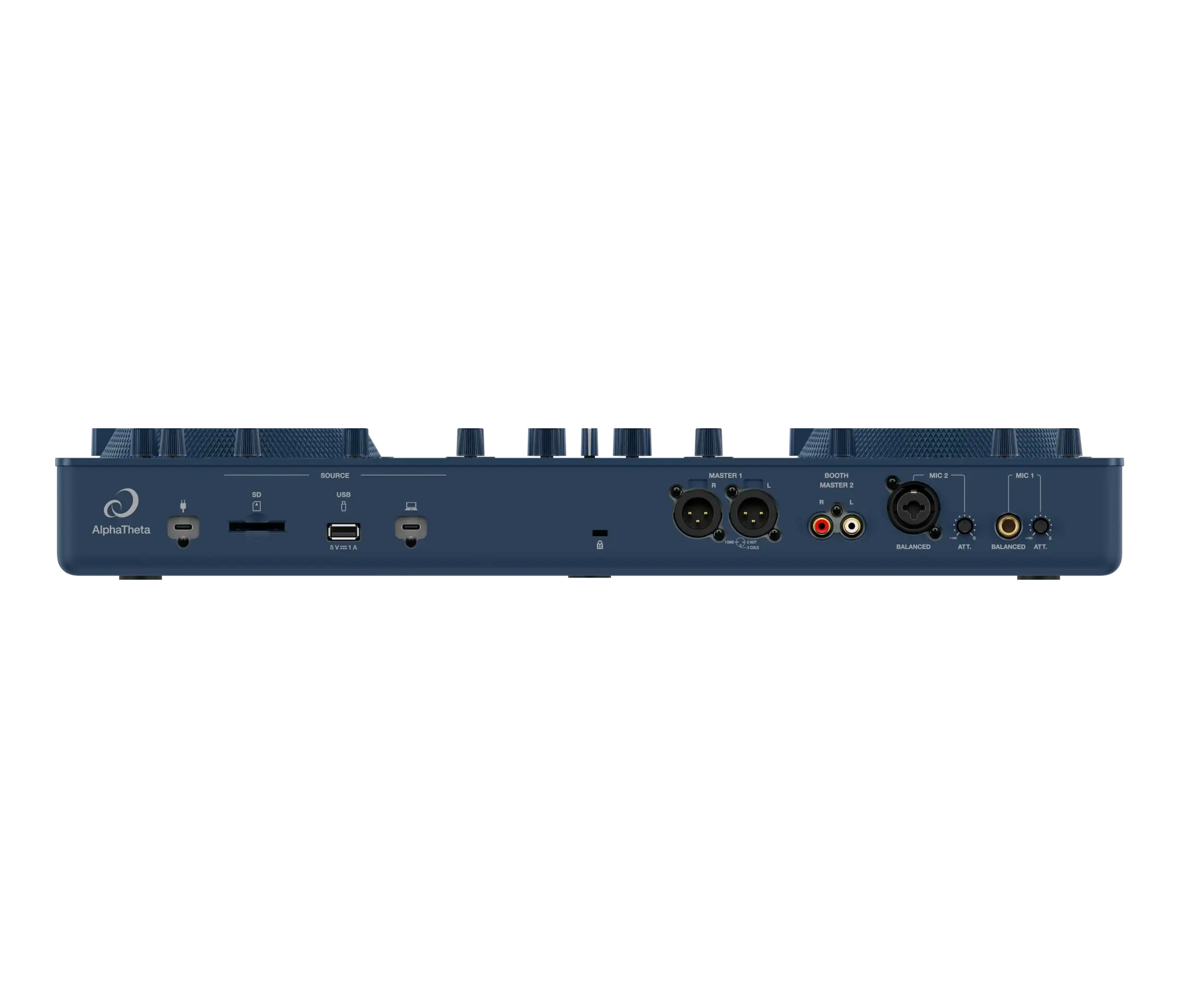 Controladora Profissional Tudo Em Um AlphaTheta Omnis Duo - Azul