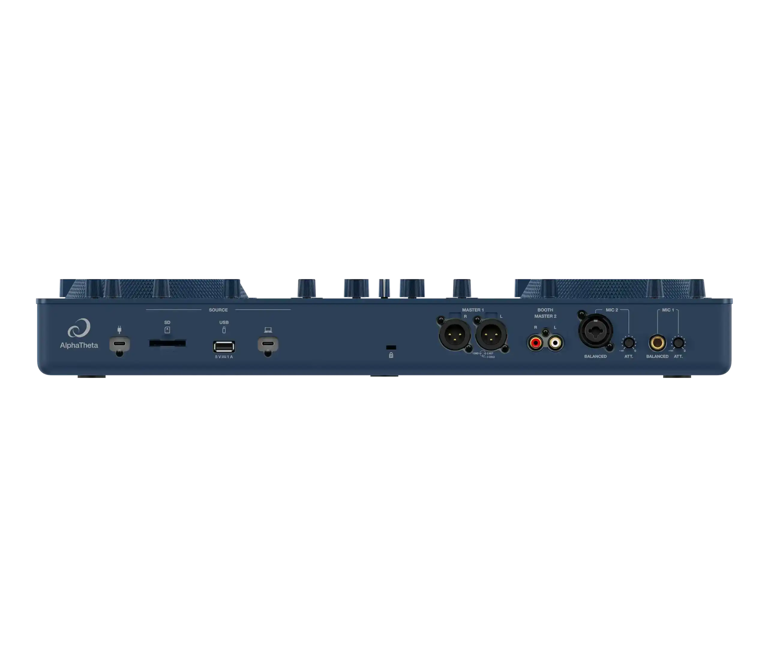 Controladora Profissional Tudo Em Um AlphaTheta Omnis Duo - Azul