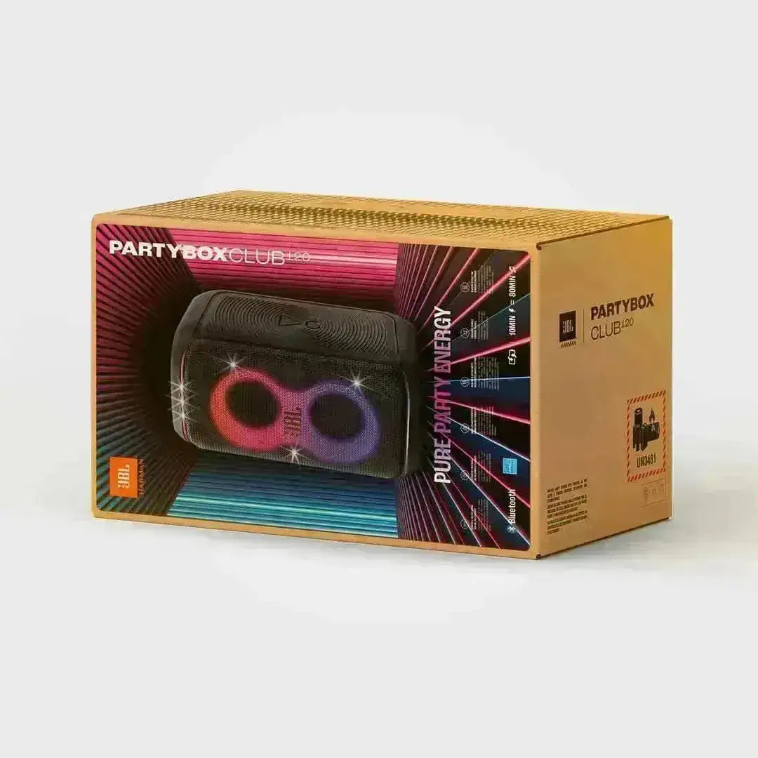 Caixa De Som Bluetooth Jbl Partybox Club 120 - Shop Mundo Digital