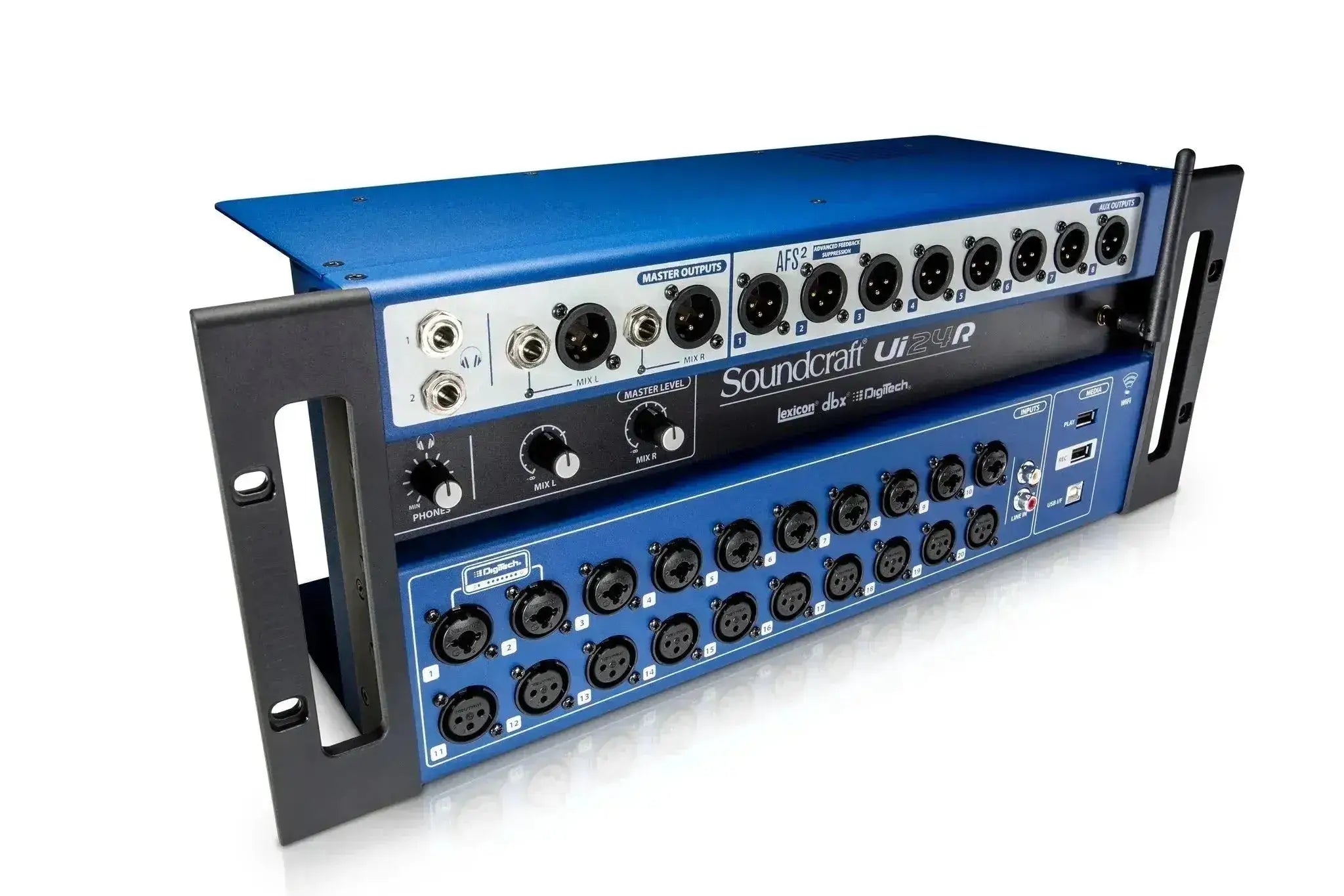 Mesa de Som Digital Soundcraft UI24R de 24 Canais