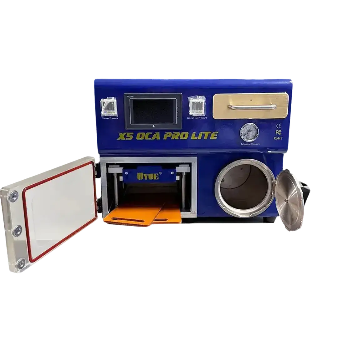 Máquina Laminadora UYUE Mechanic X5 OCA PRO LITE, bomba a vácuo + pressão, aquecimento inteligente