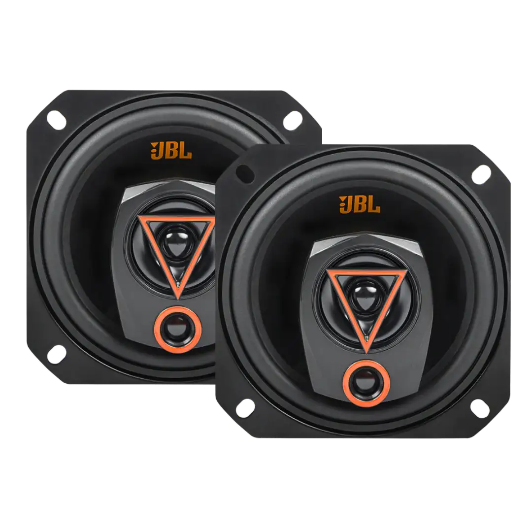Par Alto Falantes Automotivo 4 Pol Triaxial 80W JBL 4TRMS80 Cor Preto