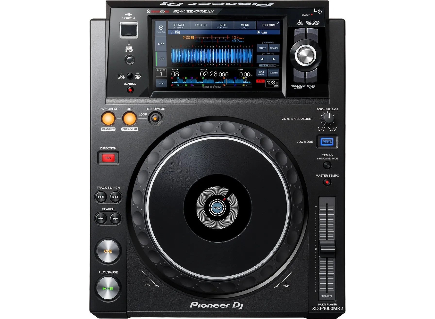 Controladora Pioneer DJ XDJ 1000 MK2