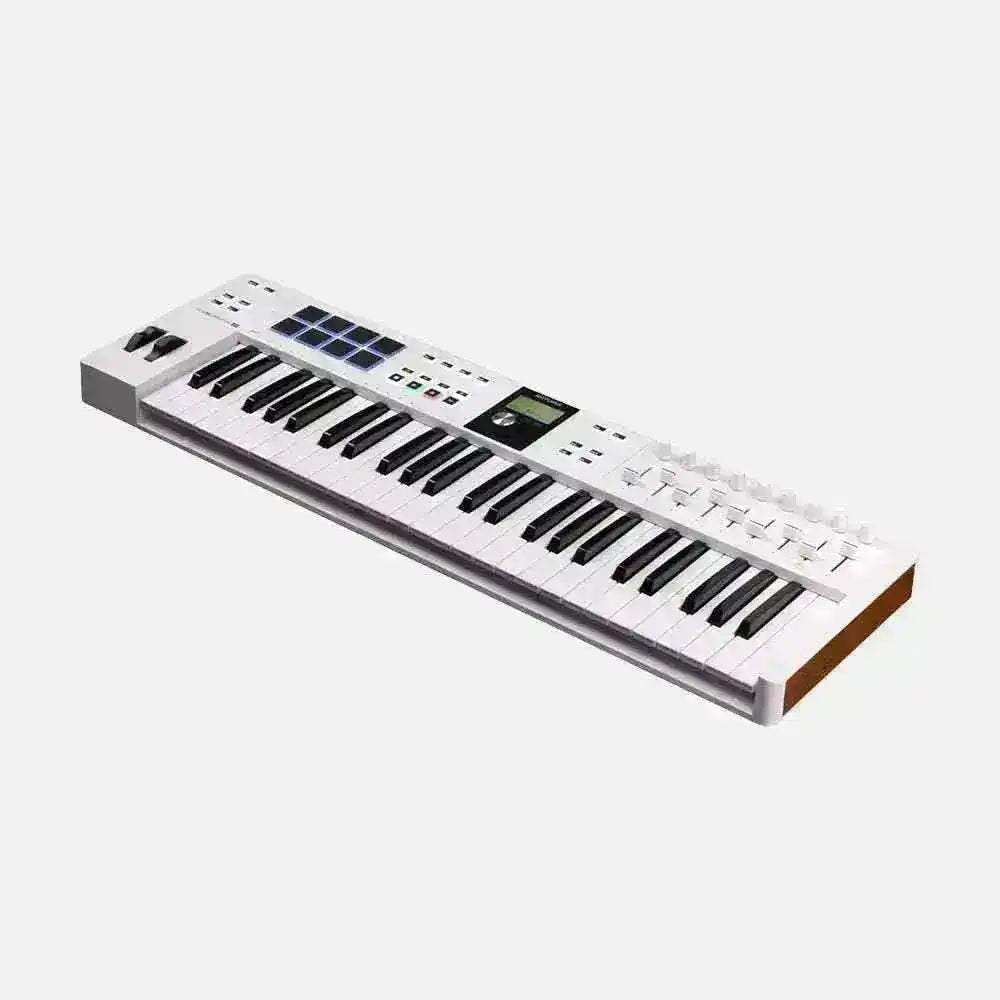 Teclado MIDI Arturia Keylab Essential 49 MK3 Branco - Shop Mundo Digital