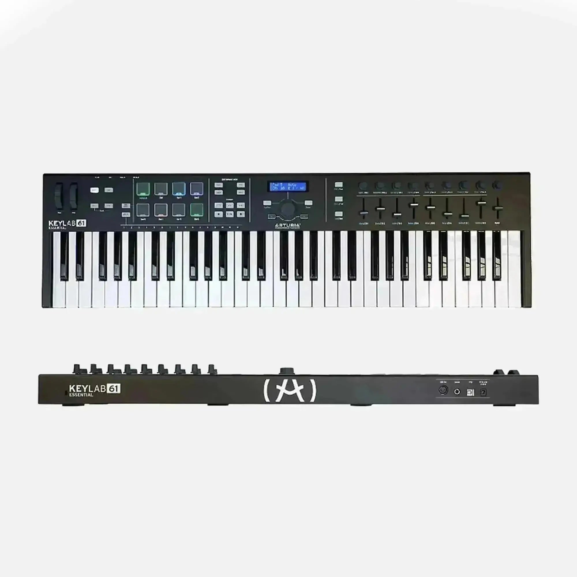 Arturia Teclado Controlador Keylab Essential 61 MK3 Preto - Shop Mundo Digital