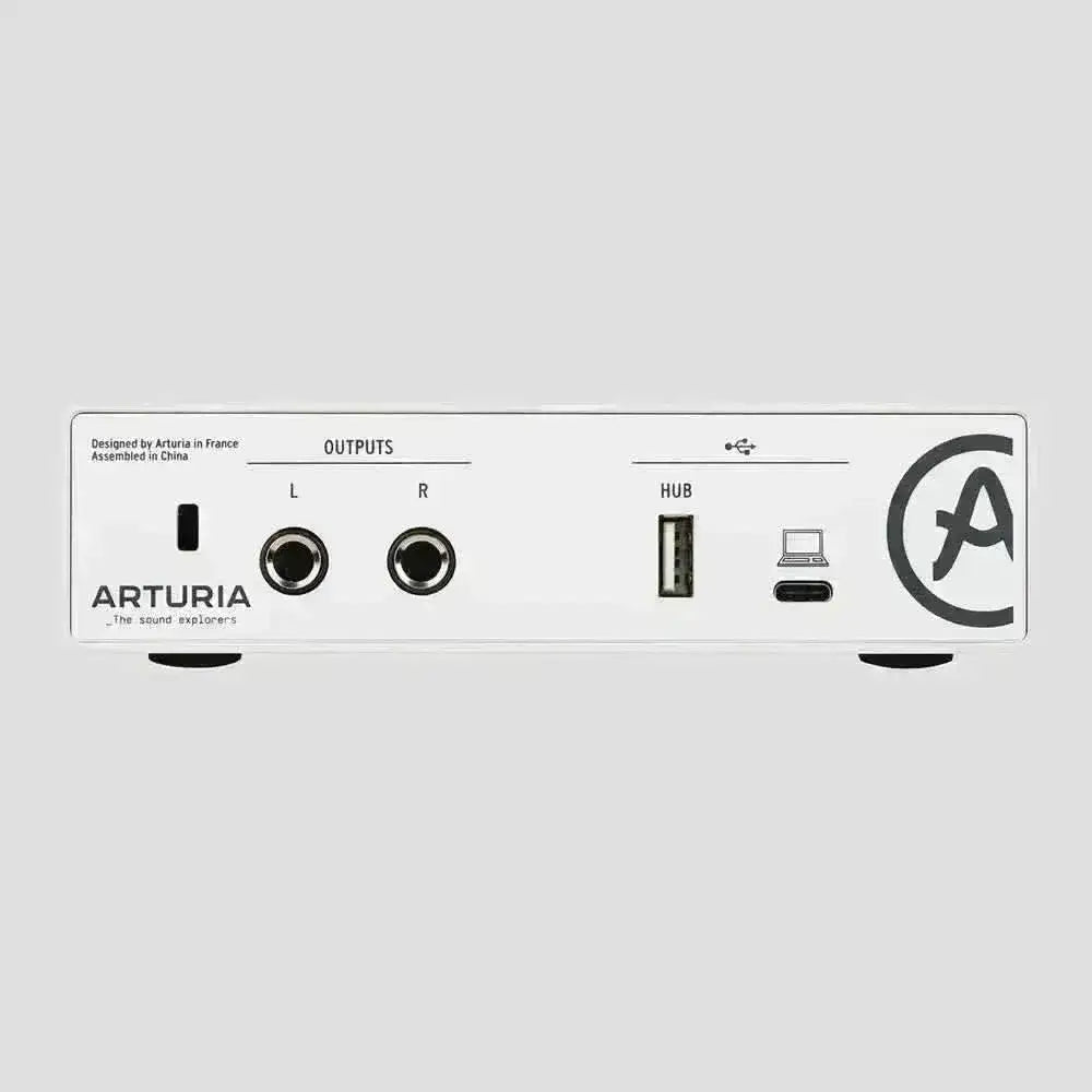 Interface De Áudio Arturia Minifuse 1 White High End 1x2 - Shop Mundo Digital